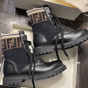 Authentic Fendi kids boots